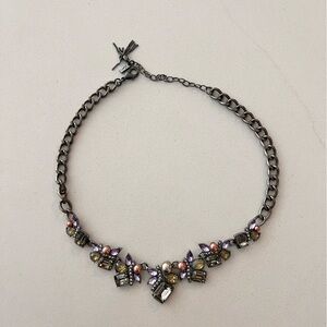 Elegant Multi-Color Gemstone Necklace